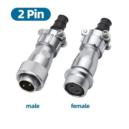 Conectores impermeables WF16 TI+ZI IP67 con 2 pines de alta resistencia estructural 3