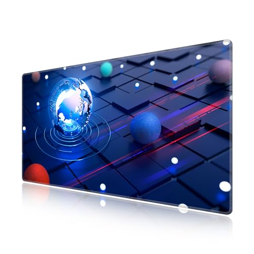 Tapis de souris d'ordinateur LL-COEUR Astre 700x400mm pour bureau gaming