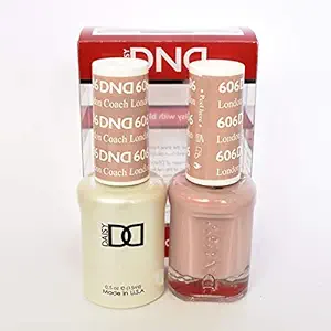 DND DAISY GEL UV NAIL POLISH - DUO SET(Gel + Lacquer) 606 - London Coach