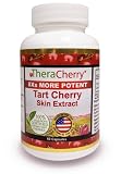TheraCherry All Natural Montmorency Tart Cherry Antioxidant Supplement - Organic Grown Tart Cherries