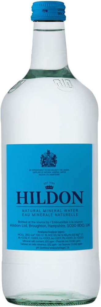 Hildon Delightfully Still Mineral Water Glass Bottles 750ml Pack of 12