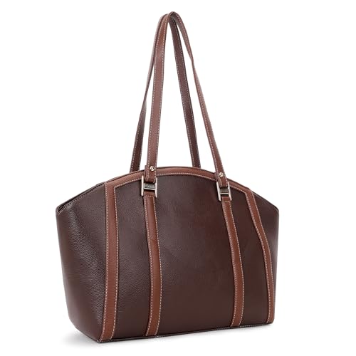 Image of EXOTIC Shoulder Handbag for Women, Classic Fashion Design with Contrast Stitching