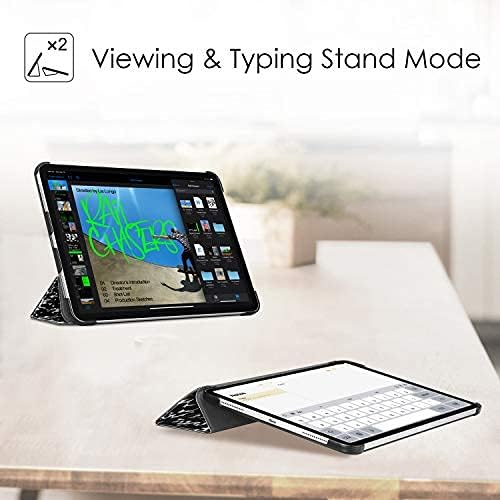Fintie Case for iPad Pro 11-inch (4th / 3rd Generation) 2022/2021 with Pencil Holder - SlimShell Standing Hard Back Cover, Also Fit iPad Pro 11" 2nd / 1st Gen, Auto Sleep/Wake, Composition Book