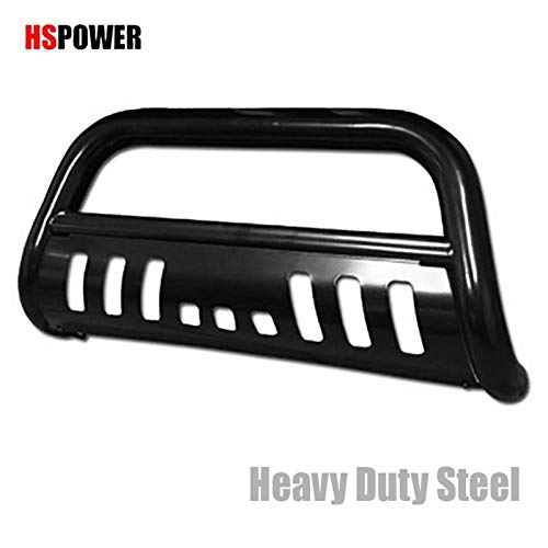 Hs Power Black Hd Bull Bar Brush Push Bumper Grill Grille Guard Compatible With 99-06 Chevy Silverado/Gmc Sierra 2500 #TOP1