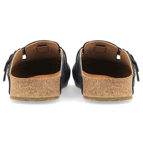 Image of HAFLINGER Grizzly Zigzag Felt Clog Wool Slipper