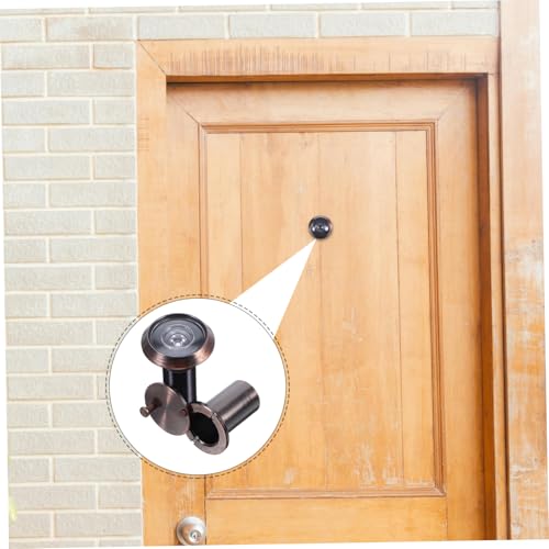 Mirilla para puerta con ángulo amplio de 220 grados, visor de privacidad tipo ojo de gato miniatura 7