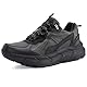 EARLDE Herren Wanderschuhe Wasserdicht Schuhe Trekkingschuhe Leichte Outdoor Trailrunning Schuhe männer Sneaker Schwarz 44 Größe