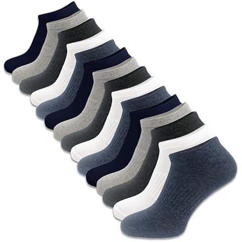 The Essentials Wardrobe Men's 15 Pack Trainer Socks Cover