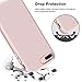 Anuck for iPhone 8 Plus Case, for iPhone 7 Plus Case, Soft Silicone Gel Rubber Bumper Microfiber Lining Hard Shell Shockproof Full-Body Protective Cover 5.5