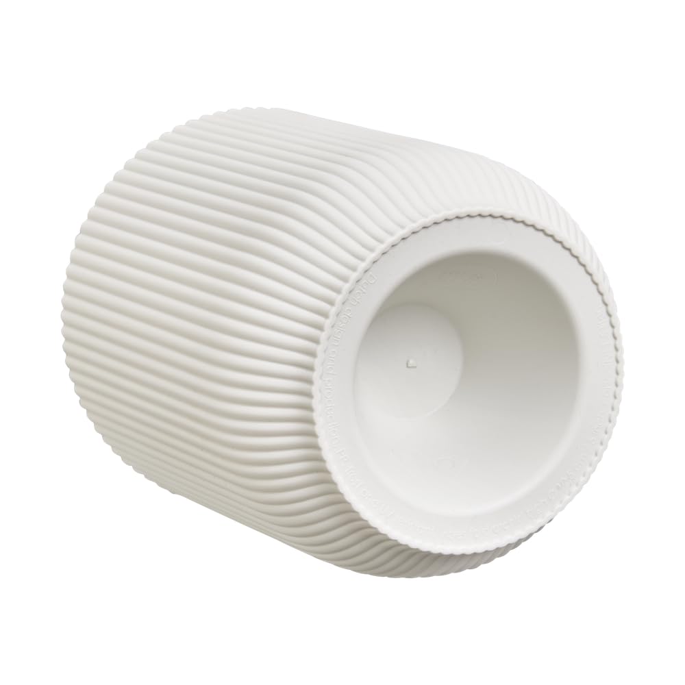 Elho Vibes Fold Orchid High 12,5cm - Orquideario Interior - Macetas Interior - 100% Plástico Reciclado - Blanco/Silky White — view 9