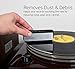 Fluance Vinyl Record & Stylus Cleaning Kit with 2-in-1 Anti-Static Carbon Fiber & Soft Velvet LP Brush and Stylus Brush (VB52)