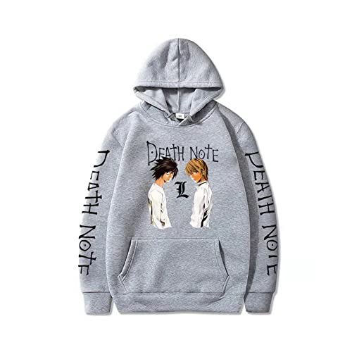 Patrón de anime Death Note Sudadera con capucha 3D Anime Cosplay Disfraz Deportes Casual Camisa...