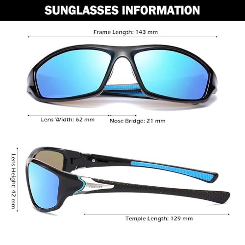 Perfectmiaoxuan-Polarized-sunglasses-for-menwomenHD-pilot-lenses-light-frame-Golfdrivingfishingtravel-Eyewear - Izzgadgets.com