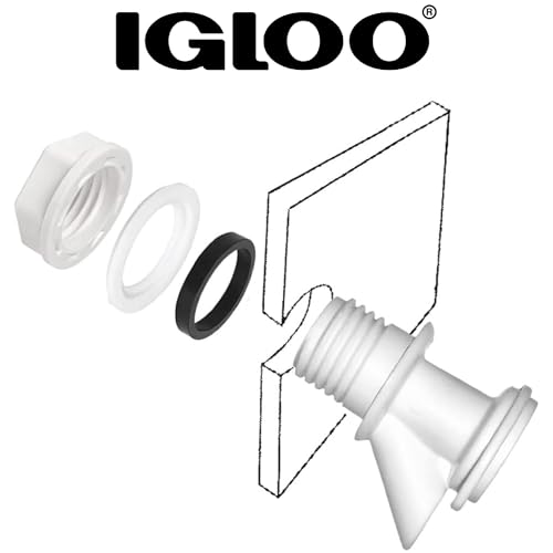Igloo Push-Button Spigot for 2-10 Gallon Water Cooler Beverage Jugs - image 4