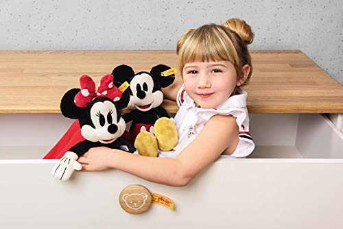 Steiff Disney Soft Cuddly Friends Minnie Mouse 12" Premium Stuffed Animal #TOP3
