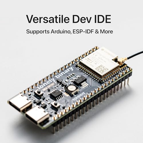 Image of Lonely Binary 3-Pack ESP32-S3 N16R8 IPEX Antenna Dev Board for Arduino IDE | 16MB Flash, 8MB PSRAM, 240MHz; WiFi + BT 5.0 LE; external IPEX antenna; dual USB-C 5V, VIN 5-12V; 2x40-pin GPIO headers