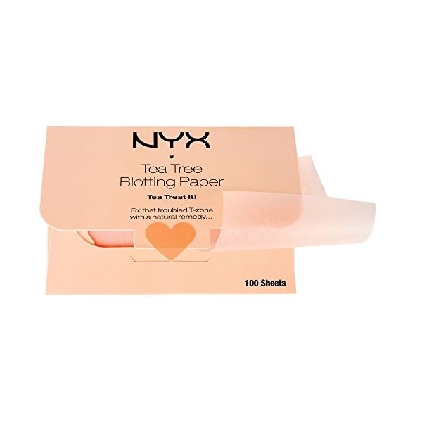 NYX-Cosmetics-Tea-Tree-Face-Blotting-Paper-100-Count NYX Cosmetics Tea Tree Face Blotting Paper, 100 Count