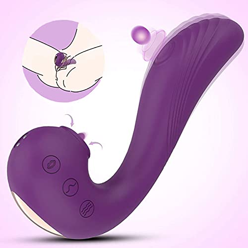 Vibrateur point G et stimulateur clitoridien anal à 10 modes pour femme