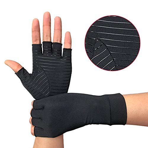 Copper Arthritis Compression Gloves 88 ％ Copper Arthritis Gloves for Pain Relief of
