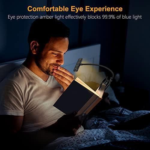 Gritin 19 LED Rechargeable Book Light for Reading in Bed - 3