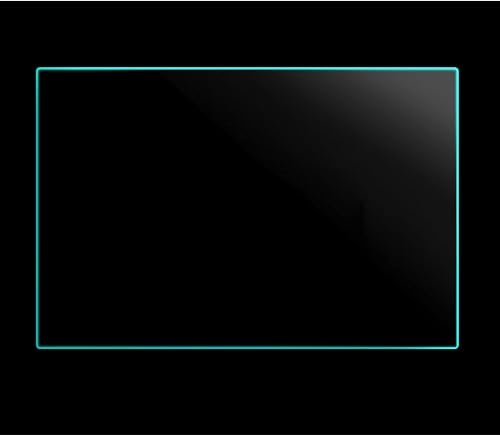 Lyqfff 6 7 8 9 10 pulgadas coche pantalla de vídeo Protector de pantalla GPS pantalla de navegación de vidrio templado auto Radio multimedia