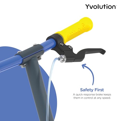 Yvolution Y Fliker Air A3 Kids Drifting Scooter | Swing Scooter for Boys and Girls Age 7+ Years (Blue 2024) - Thumbnail 4