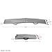 Loading Ramps - Set of Two 69-Inch Folding Ramps for ATVs, Motorcycles, Mowers, Carts, and More - 2200lb Combined Capacity Car Ramp Set by Stalwart