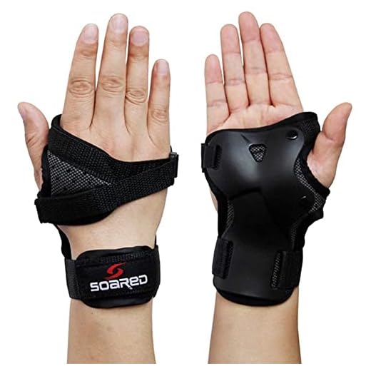 KULEDM Wrist Guard Protective Gear Wrist Brace Impact Sport Wrist Support for Skating Skateboard Snowboarding Skiing Motocross