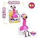 Little Live Pets Flamingo The Poop, Interaktiver Flamingo, der den Hals bewegt und wiederholt, was Sie Sagen, isst und bittet IR zum W.C, trocknet und wiederholt, berühmt, (LPG00000)