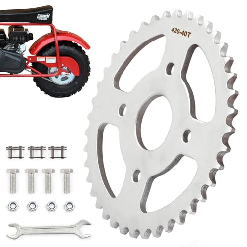 Mini Bike Sprocket 420 40 41 Chain 40T Tooth Rear