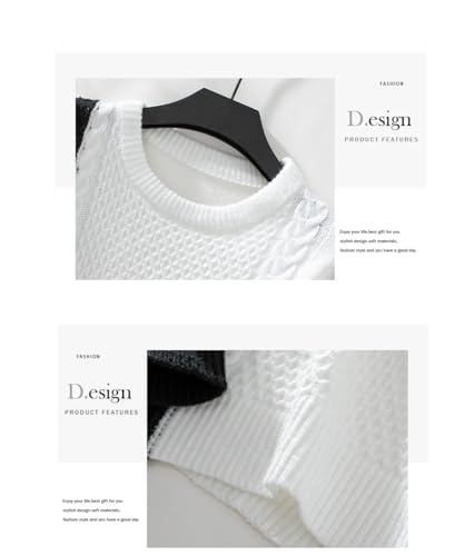 Image of Spring Fall Sweaters for Women 2025 Trendy Casual Long Sleeve Lightweight Crewneck Pullover Sweater Tops Chunky Cable Knit