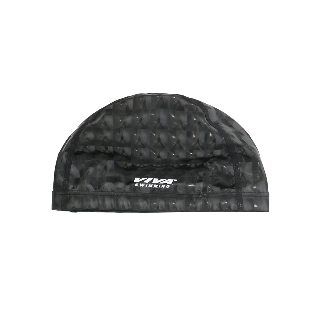 Viva PU 3D Swimming Cap for Boys and Girls (Black) (B09C651JXJ) Amazon Price History, Amazon Price Tracker