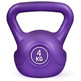 JLDN Kettlebell Fitness Portable, Neoprene Kettlebells Non-Slip Bodybuilding Kettle Bell Strength Tr
