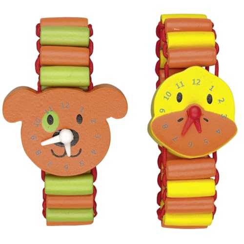 Die Spiegelburg 21589 Meine erste Holzuhr Die Lieben Sieben, Sortiert - 1...