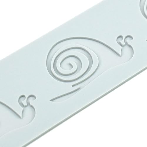 Miniatura 7 de Molde de silicona de hojas huecas de animales, caramelo de chocolate 3D hueco de abejapájarocaracolvaca, decoración de pastel de azúcar, parte