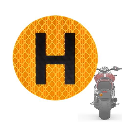 Tyinerc Pegatina Magnética De Conductor Para Coche - Señales Magnéticas Con H De Conductor Novel Para Parachoques Españoles | Accesorios Automotrices Para Moto Panel Hogar Vehículo Decoración