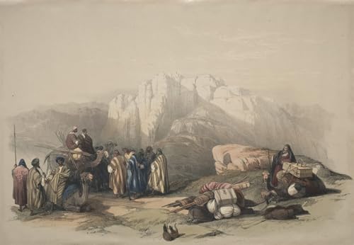 Toile Tableaux Tombe d'Aaron Déco d'Art Murale de Qualité Galerie