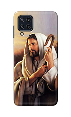 Image of PRINTFIDAA Catholic Image of Jesus Christ from Slovakia Hard Back Cover for Samsung Galaxy M32 (4G) / Samsung F22 (4G) / Samsung M22 (4G) Back Cover -(P6) KAT1003