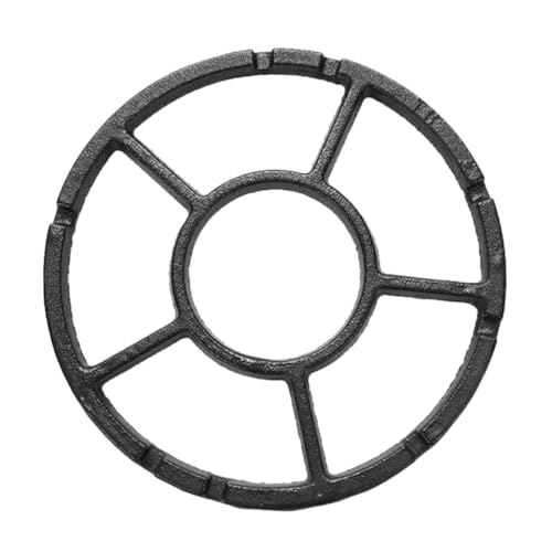Sosoport Cast Iron Wok Trivet and Pot Stove Support Ring Non-slip Gas Cooker Stand Universal Wok Rack for Kitchen Cooking Accessories