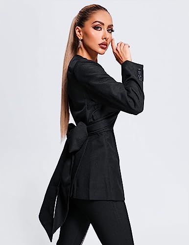 Design Sense Crossover Slim Blazer Hollow Square Collar Business Casual Blazer3