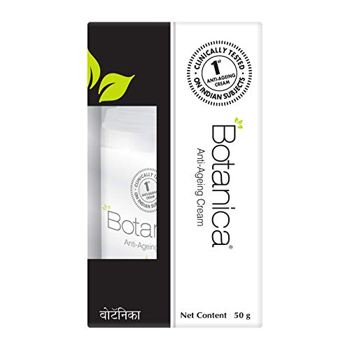 Image of Botanica Anti Ageing cream, Controls wrinkles and fine lines, Non Comedogenic, 50 gm