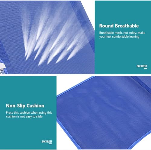 Respaldo de cama ajustable con almohada transpirable de 6 posiciones para adultos 4