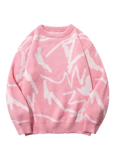 Men's Aesthetic Graphic Sweater Coogi Y2K Crewneck Oversized Sweaters Knit Unisex Long Sleeve Pullover Jumper Tops