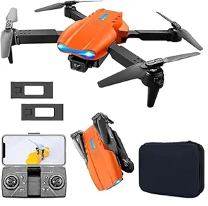 DAYDREAM-Foldable-Toy-Drone-with-HQ-WiFi-Camera-Remote-Control-for-Kids-Quadcopter-with-Gesture-Selfie-Flips-Mode-App-One-Key-Headless-Mode-functionality-QUADCOPTER (DX7)