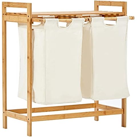 Panier à Linge Organize en Bambou Cover