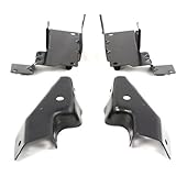 Perfect Fit Group C013703 - Silverado P/U Front Bumper Bracket Set, Base/ Ls/ Lt Models, Old Body Style