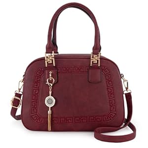 Montana West Small Top Handle Purse for Women Crossbody Satchel Handbag Barrel Bag