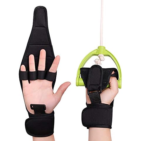 Finger Splint Brace Ability,KIKIGOAL Finger Gloves Brace Elderly Fist Stroke Hemiplegia Hand Training Cover