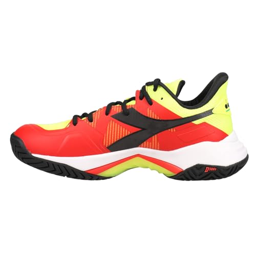 Image of Diadora Mens B.Icon 2 Ag Tennis Sneakers Shoes - Red, Yellow