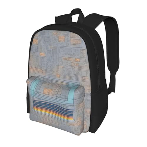Sac à dos grande capacité anti-vol avec code de programmation et tissu imperméable